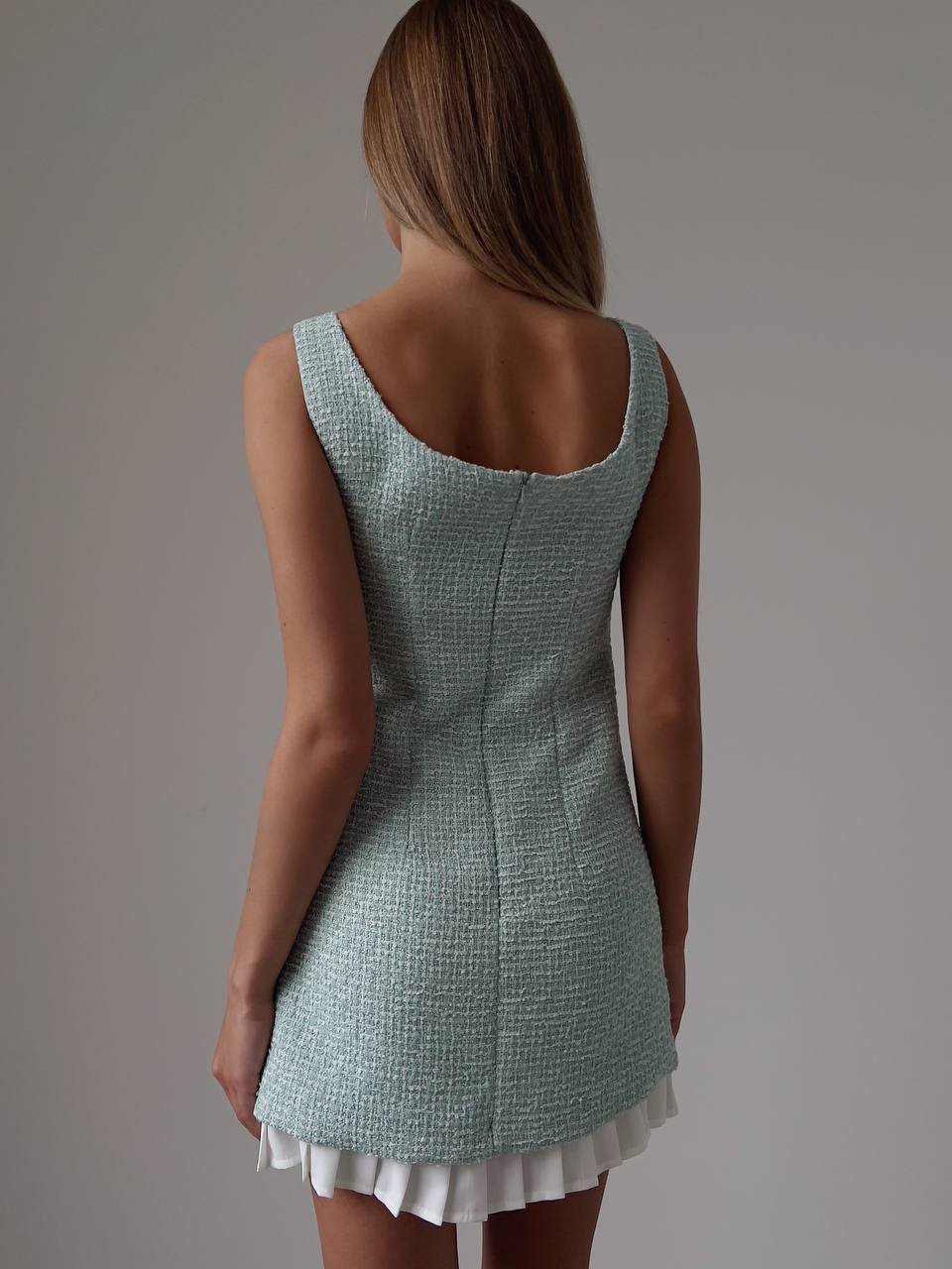 Camille Tweed Mini Dress