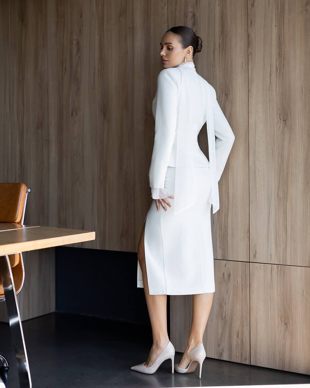 Structured Peplum Set