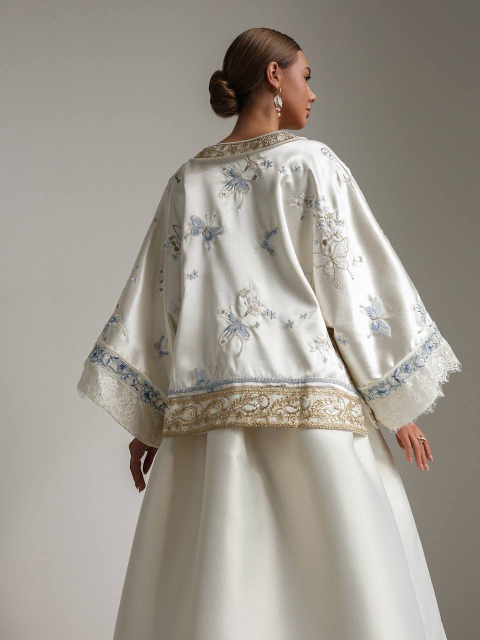 Embroidered Silk Kimono