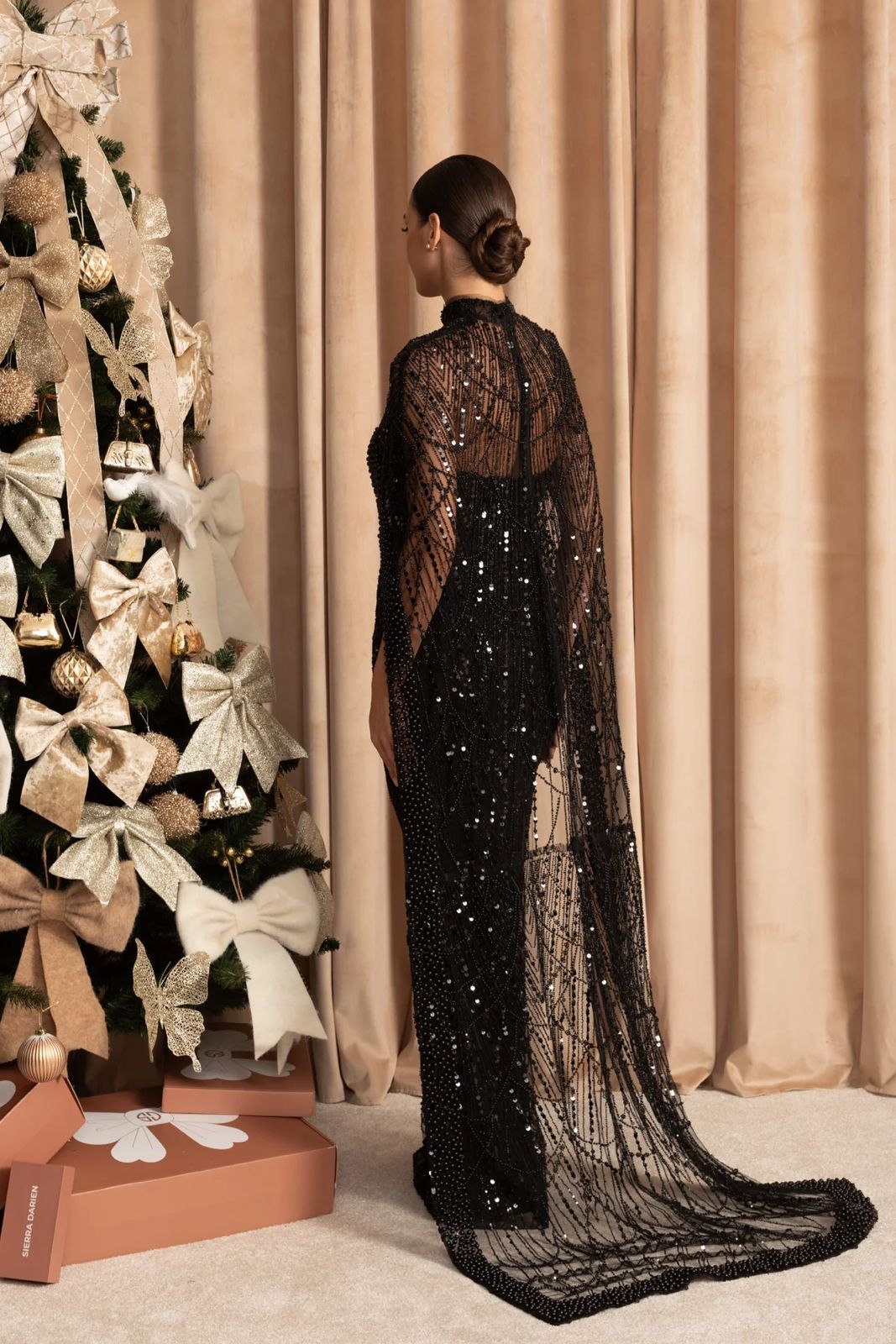 Serene Glow Dress — Champagne Glow Edition