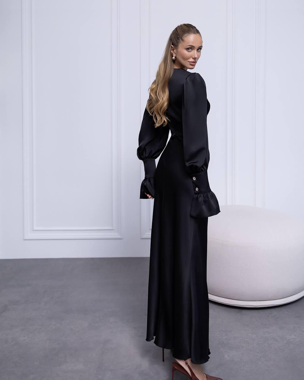 Satin Maxi Dress