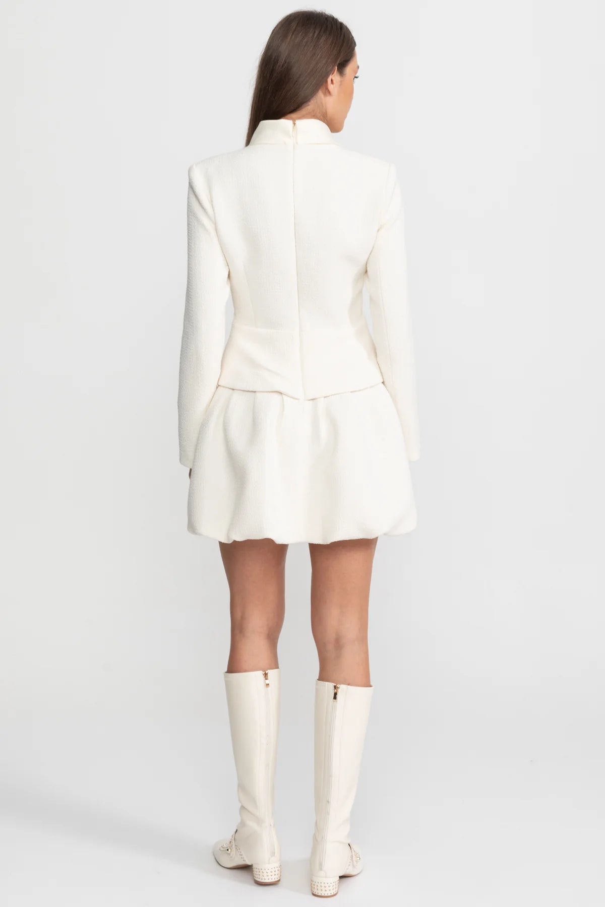 Celeste Ivory Mini Dress Set