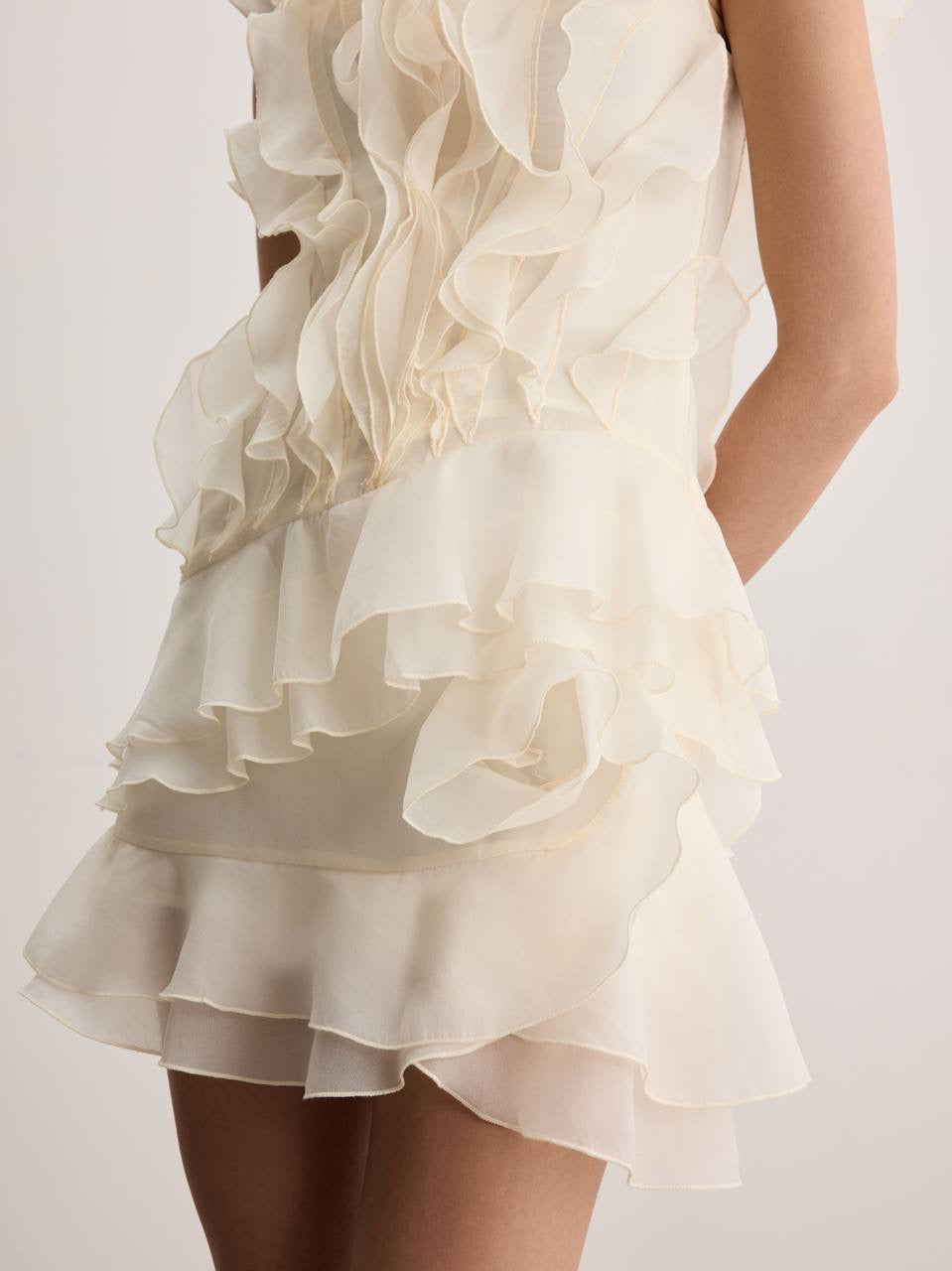 Rosalie Ruffle Mini Dress