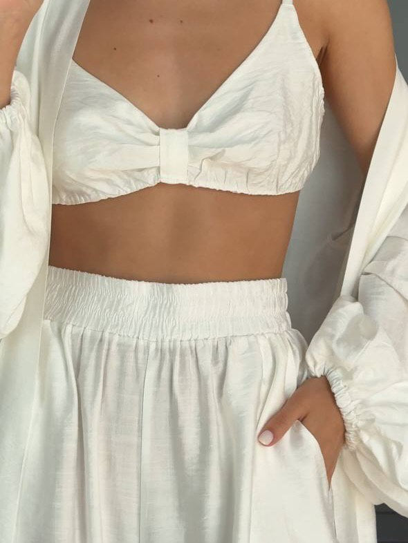 Elara — linen lounge set