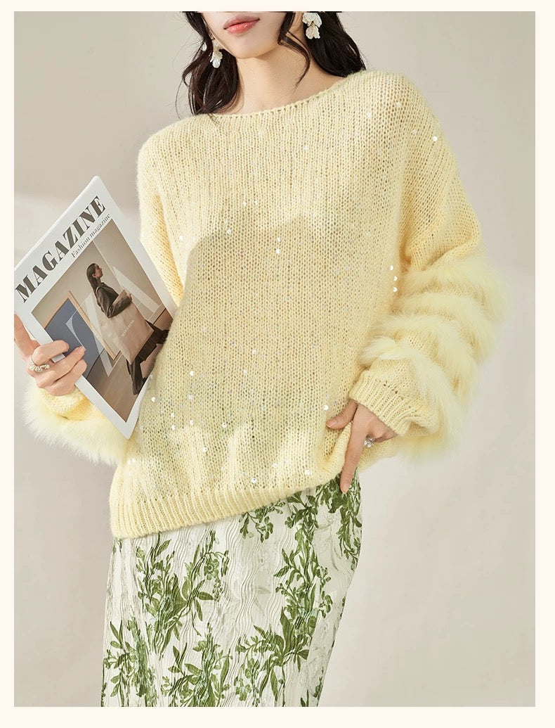 Soft Glow Knit Sweater