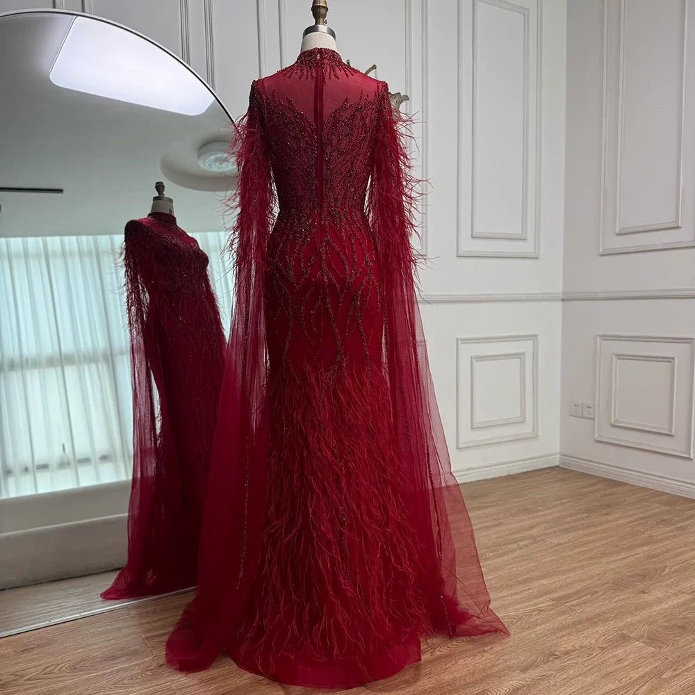 Aaliyah Gown Red