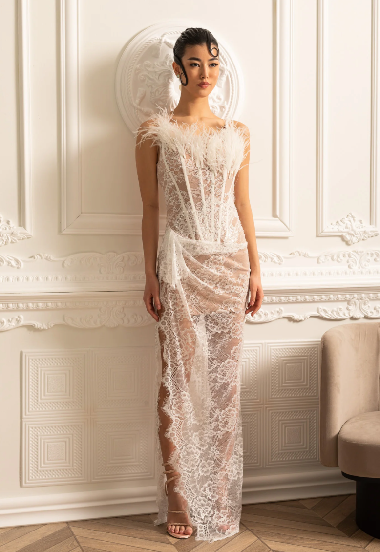 Dress “Ivory Mirage”