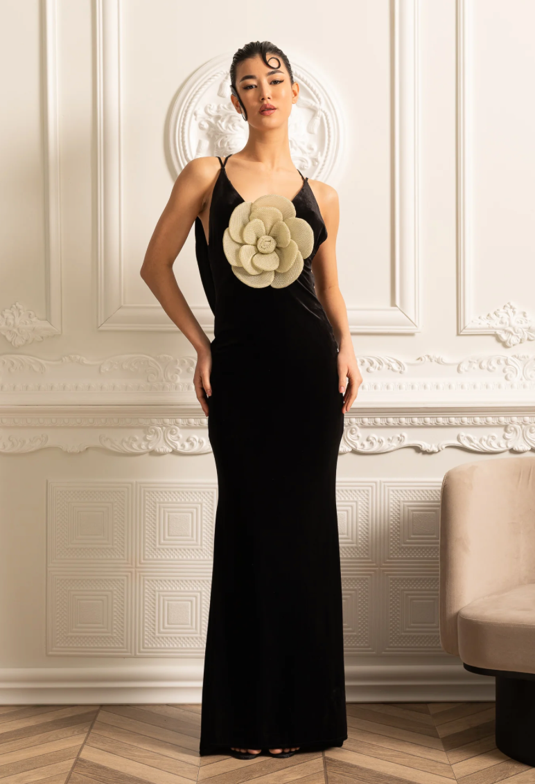 Dress “Velvet Bloom”