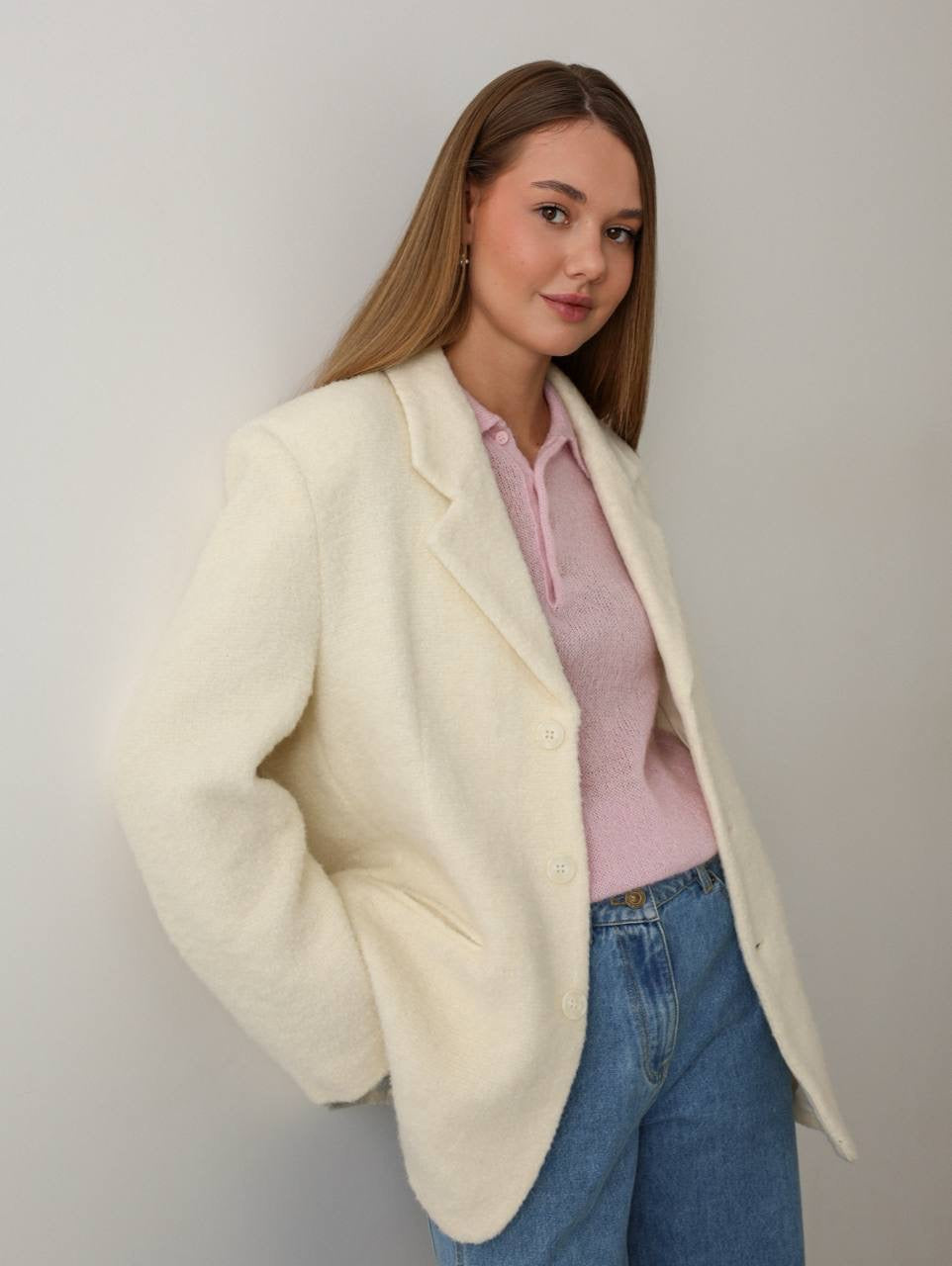 Wool Blend Blazer