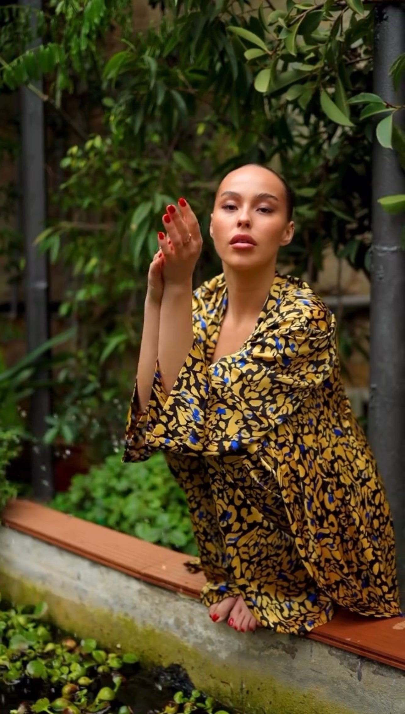 Celeste — striped lounge set