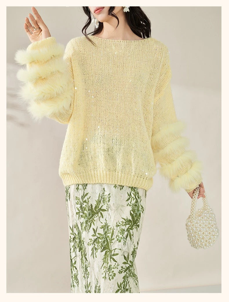 Soft Glow Knit Sweater