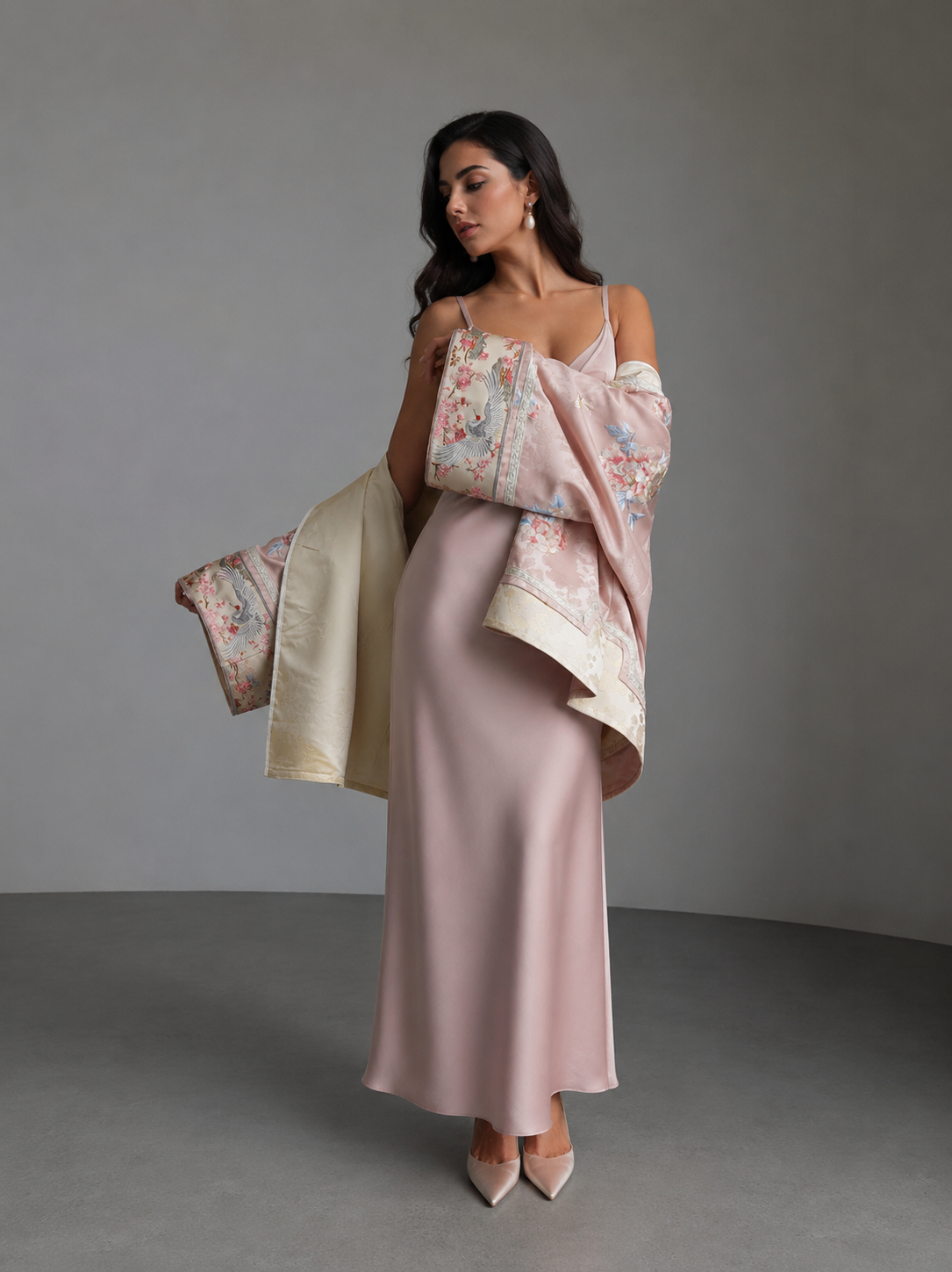 Meilin Kimono Blush