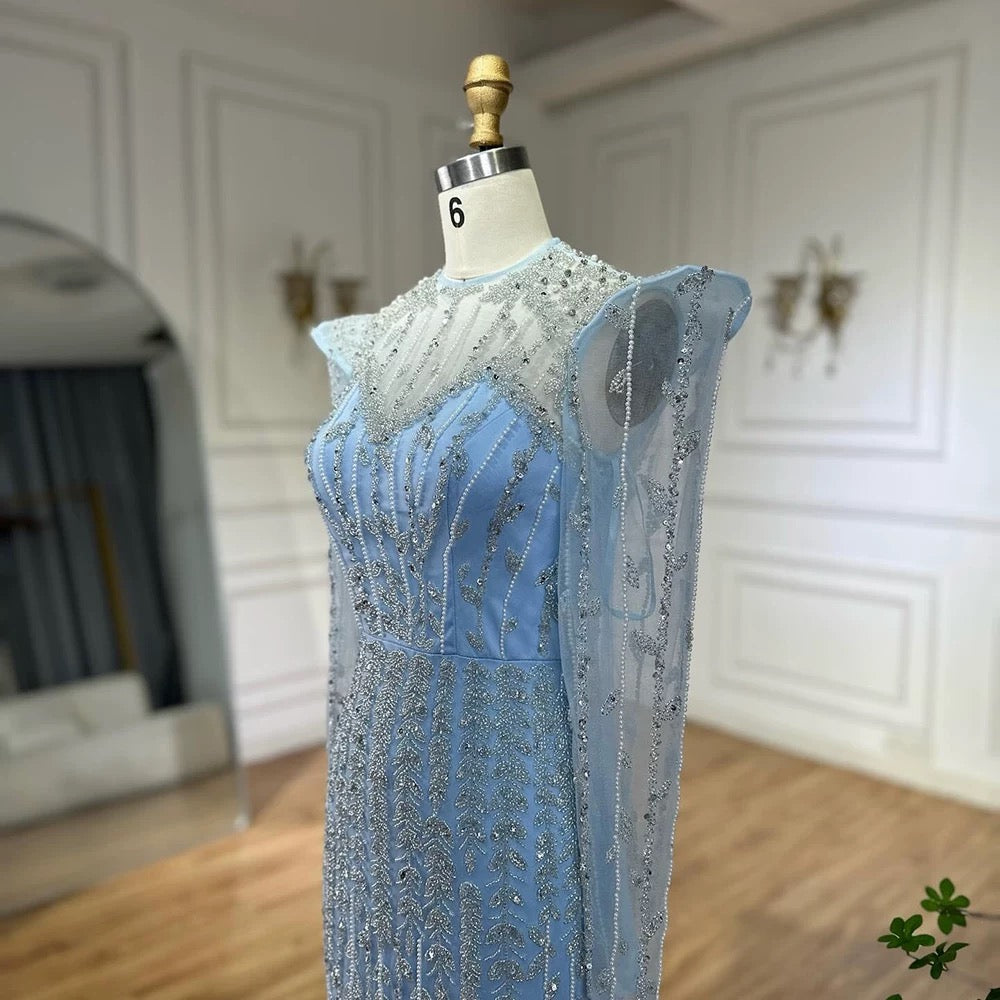 Elara Blue Gown