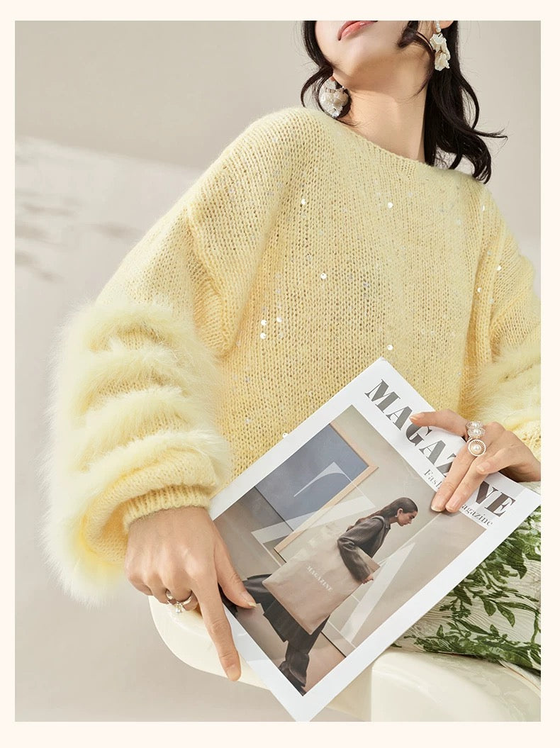 Soft Glow Knit Sweater