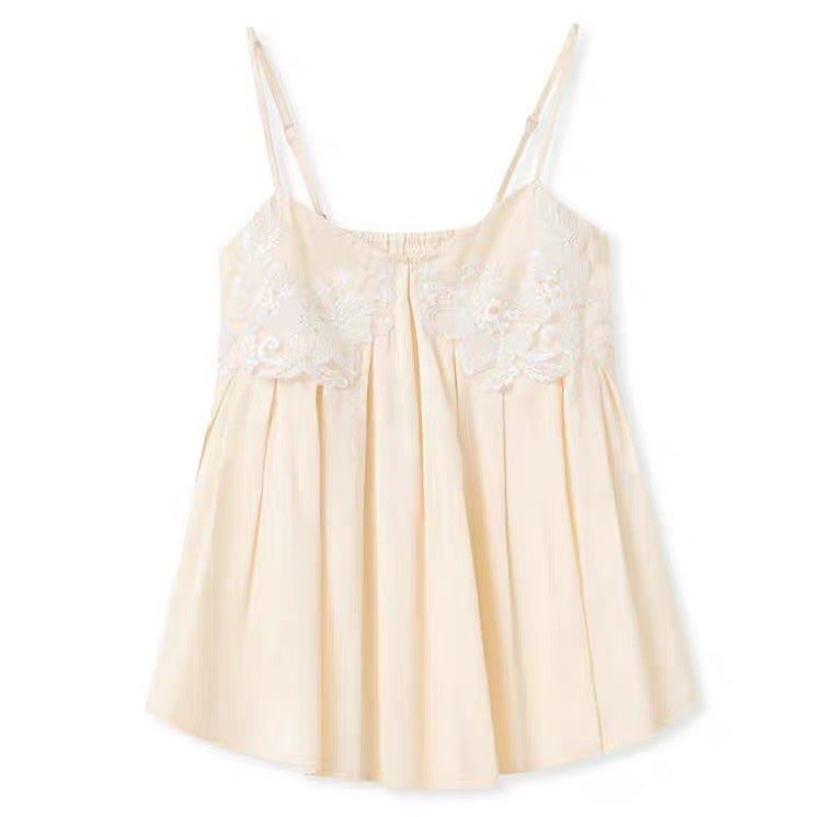 Amani Lace Top Ivory