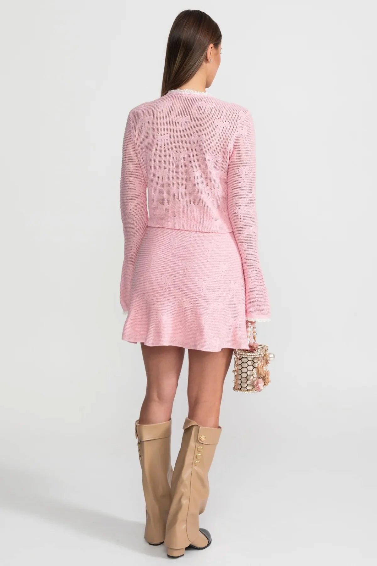 Camellia Pink Knit Mini Set