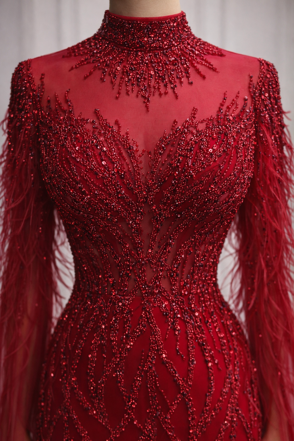 Aaliyah Gown Red