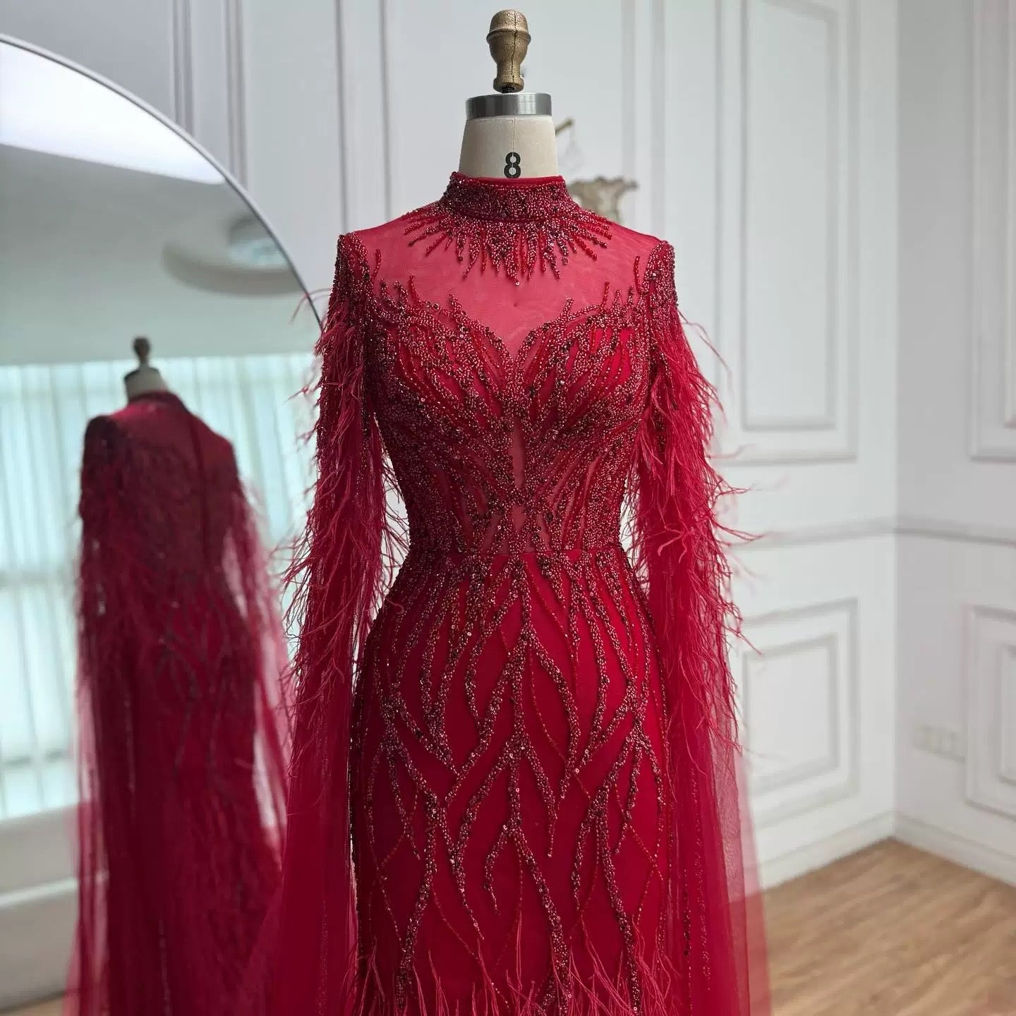 Aaliyah Gown Red