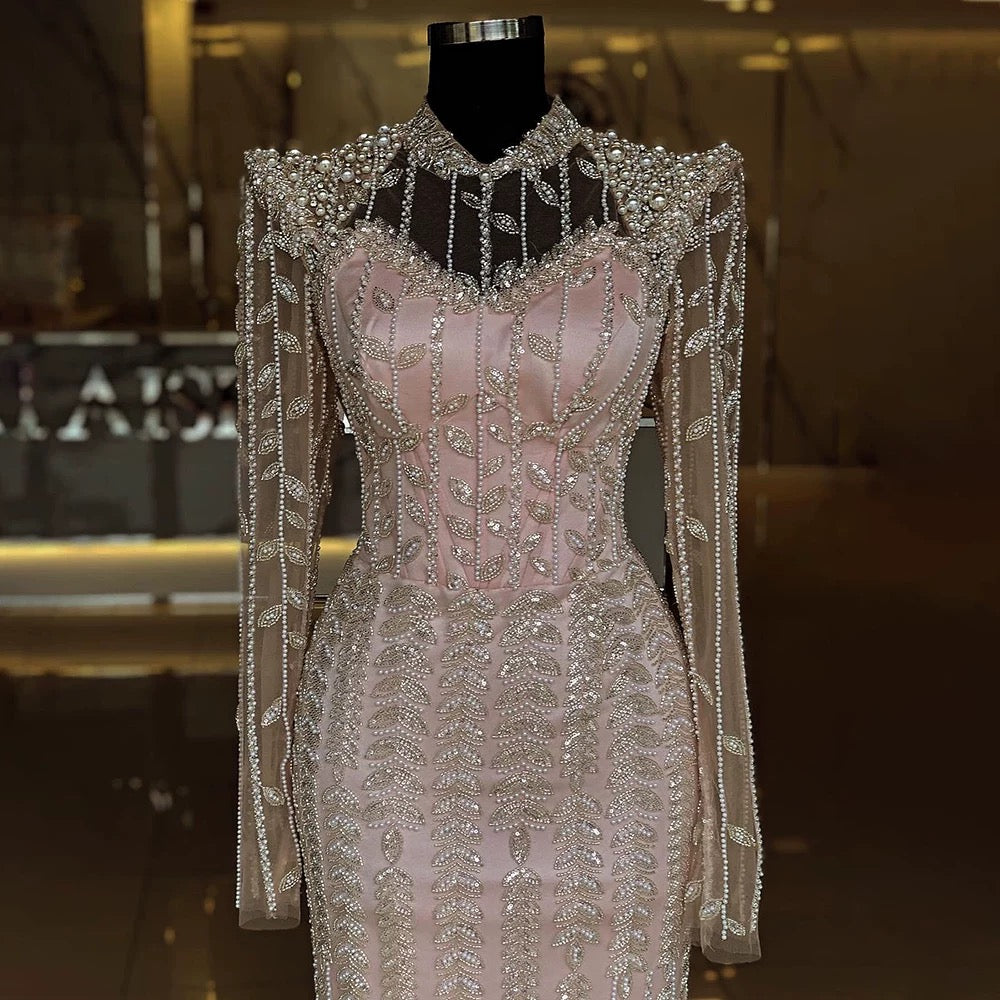 Elara Gold Gown