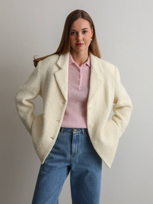 Amélie Knit Polo Sweater