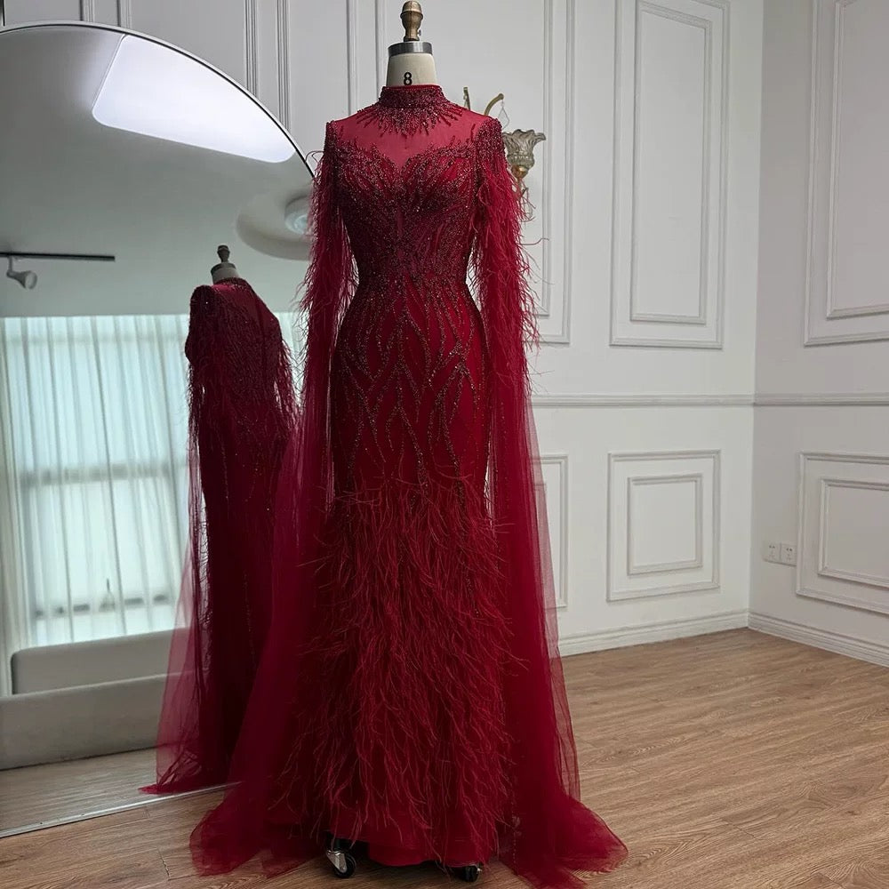 Aaliyah Gown Red