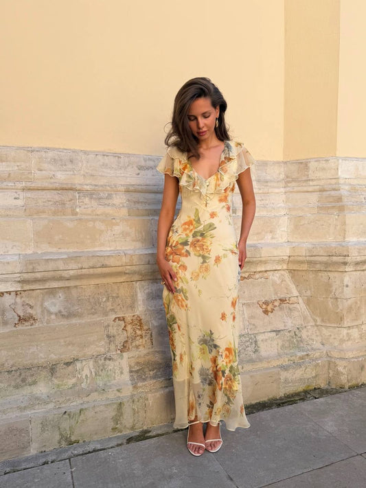 Rosalie Floral Maxi Dress
