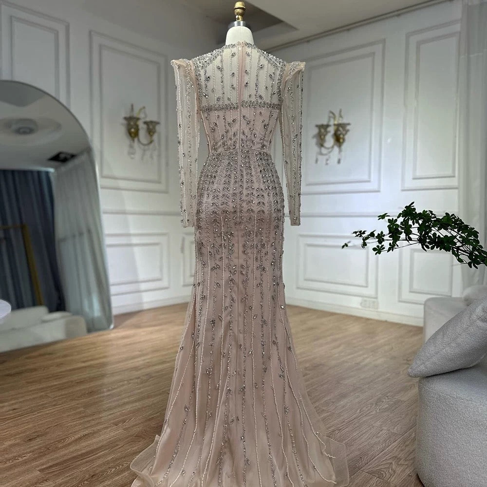 Elara Gold Gown