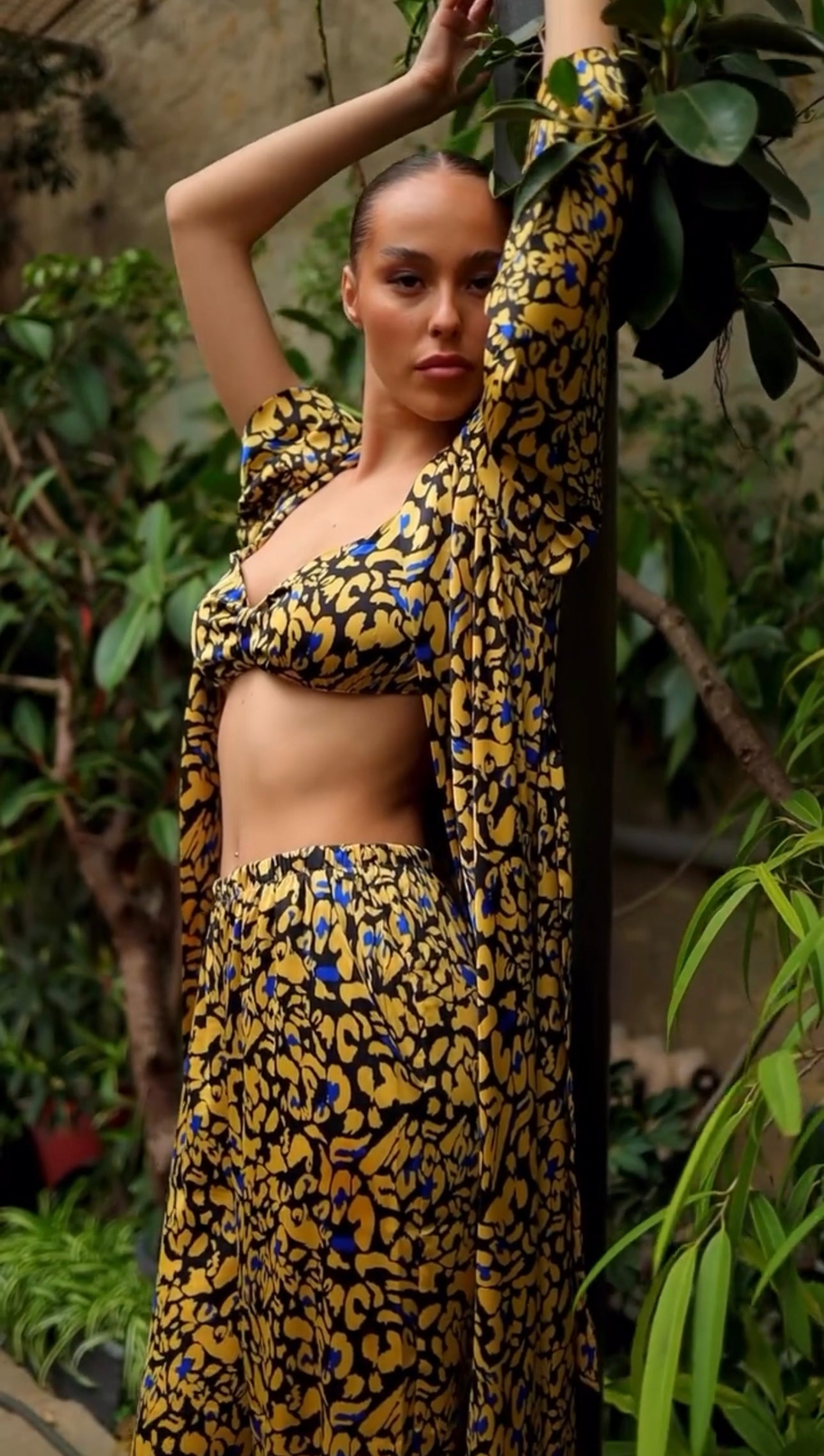 Celeste — striped lounge set