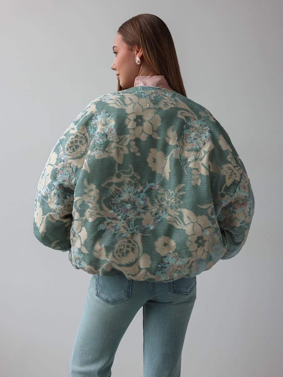 Quilted Bomber Jacket