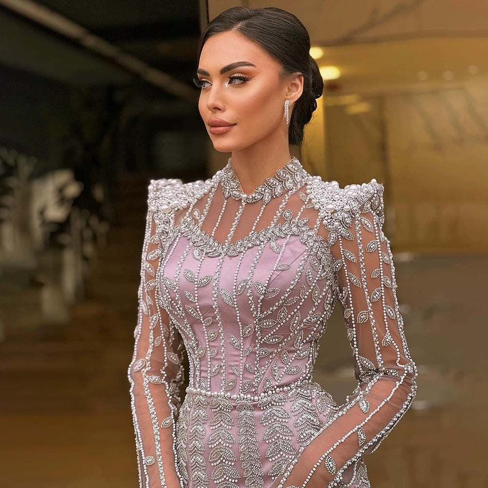 Elara Pink Gown