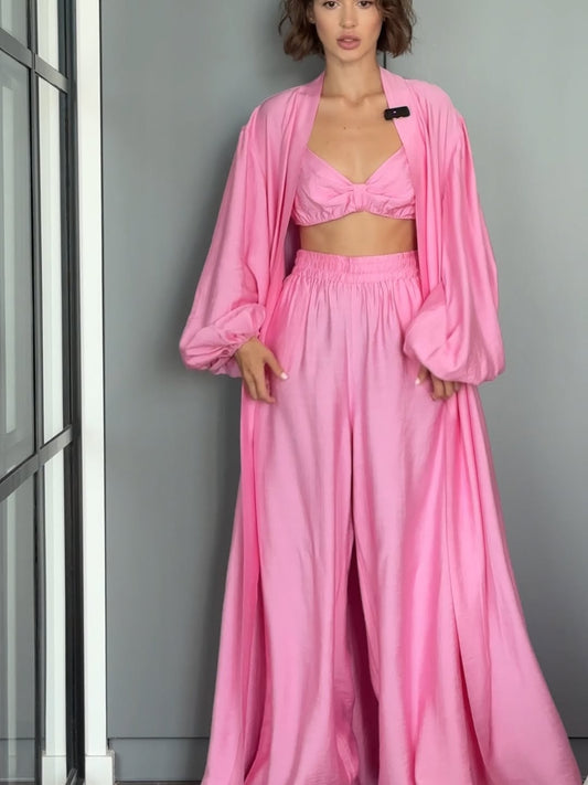 Elara — linen lounge set