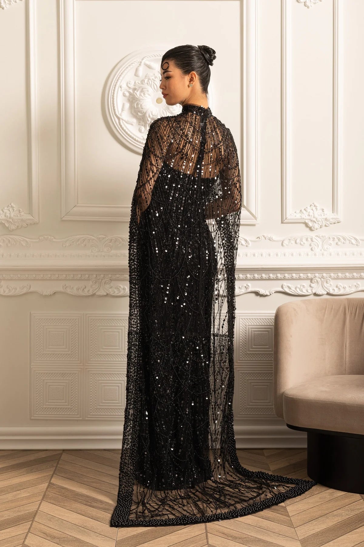 Serene Glow Dress — Champagne Glow Edition