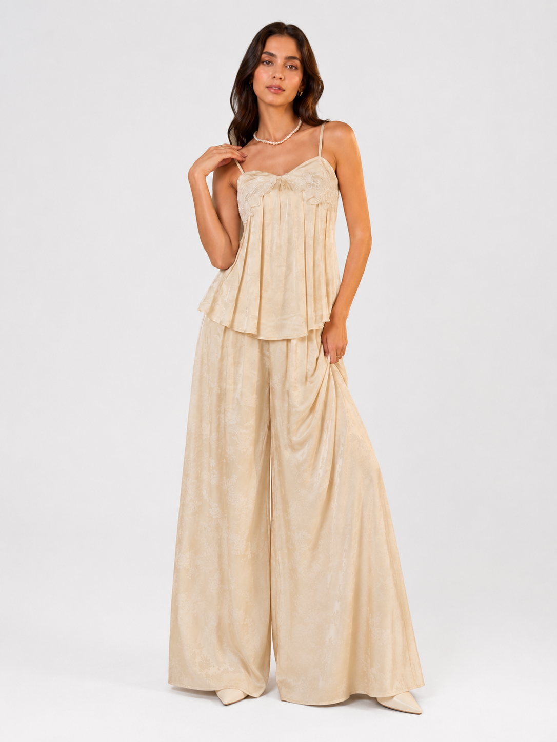 Amani Lace Top Ivory