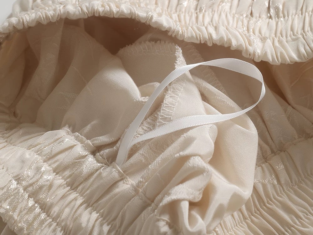 Amani Silk Kimono Set Ivory