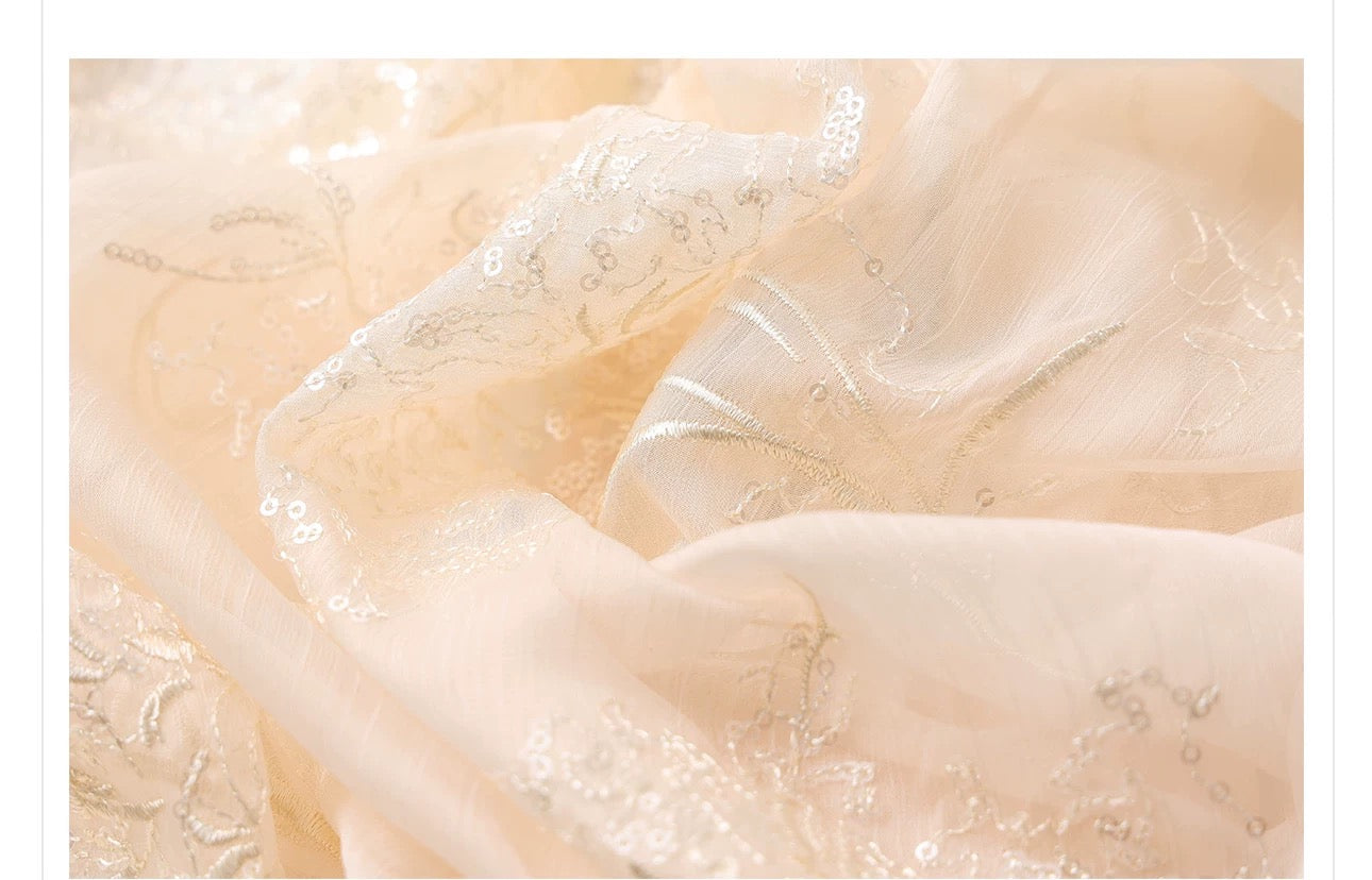 Amani Silk Kimono Ivory
