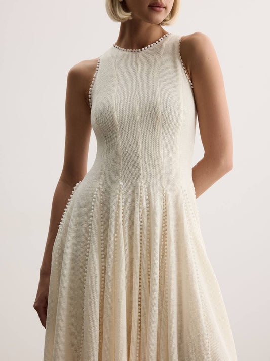Celeste Pearl Midi Dress
