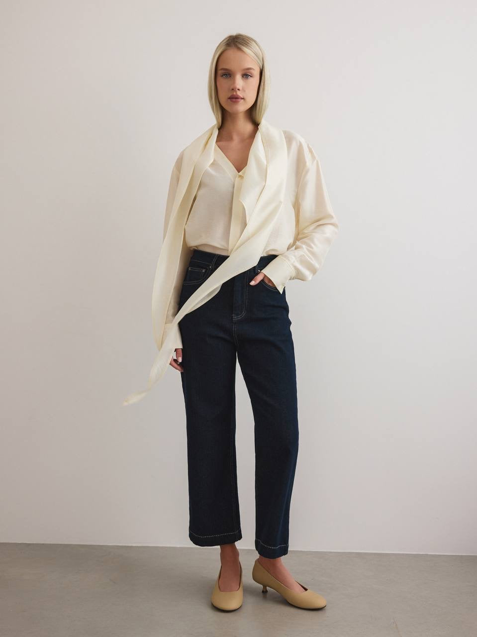 Camille Bow Blouse