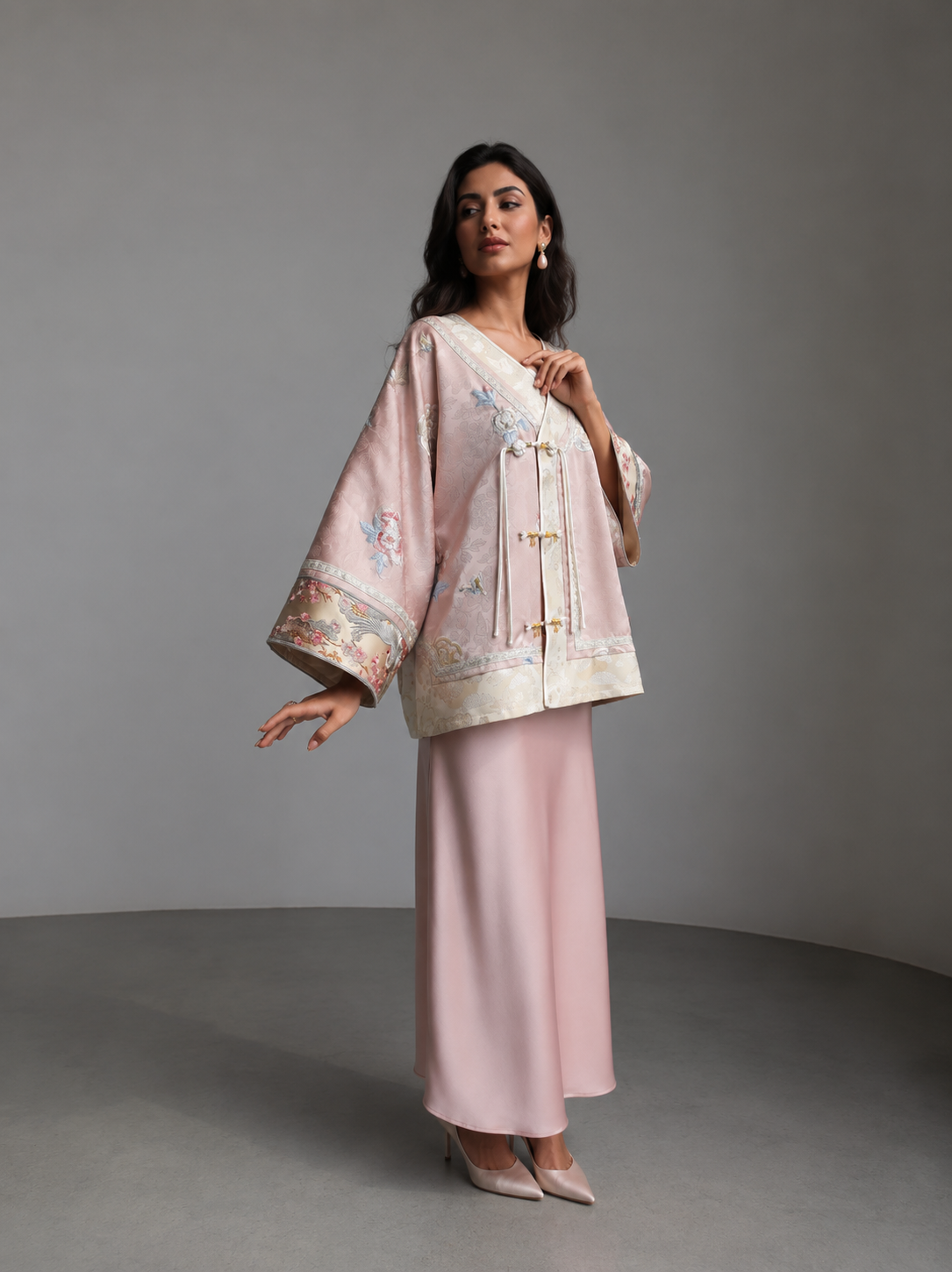 Meilin Kimono Blush