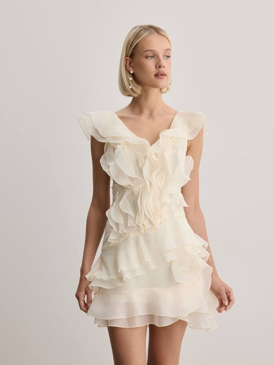 Rosalie Ruffle Mini Dress