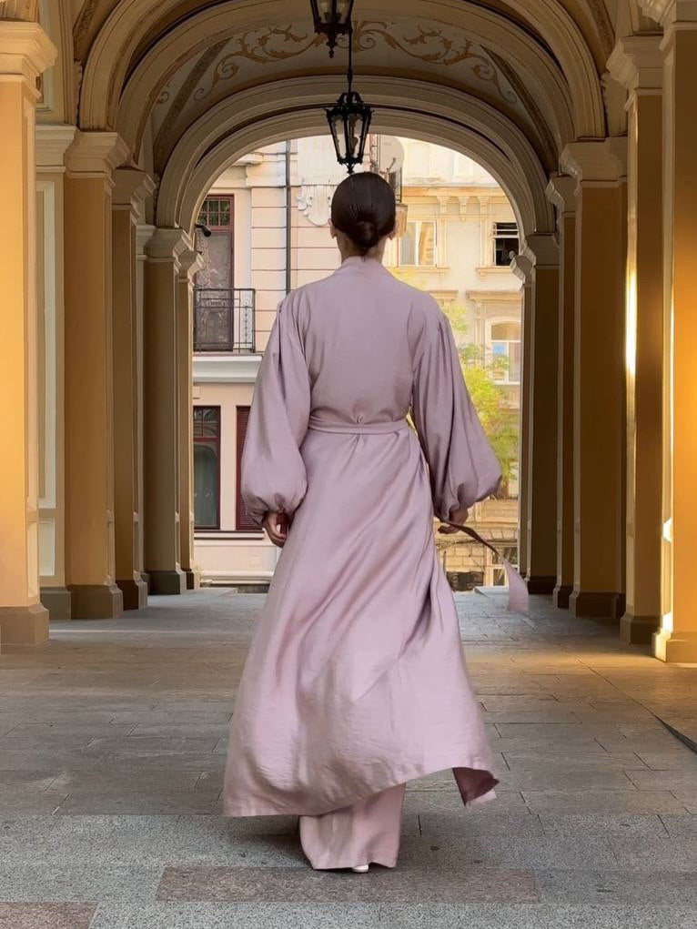 Elara — linen lounge set