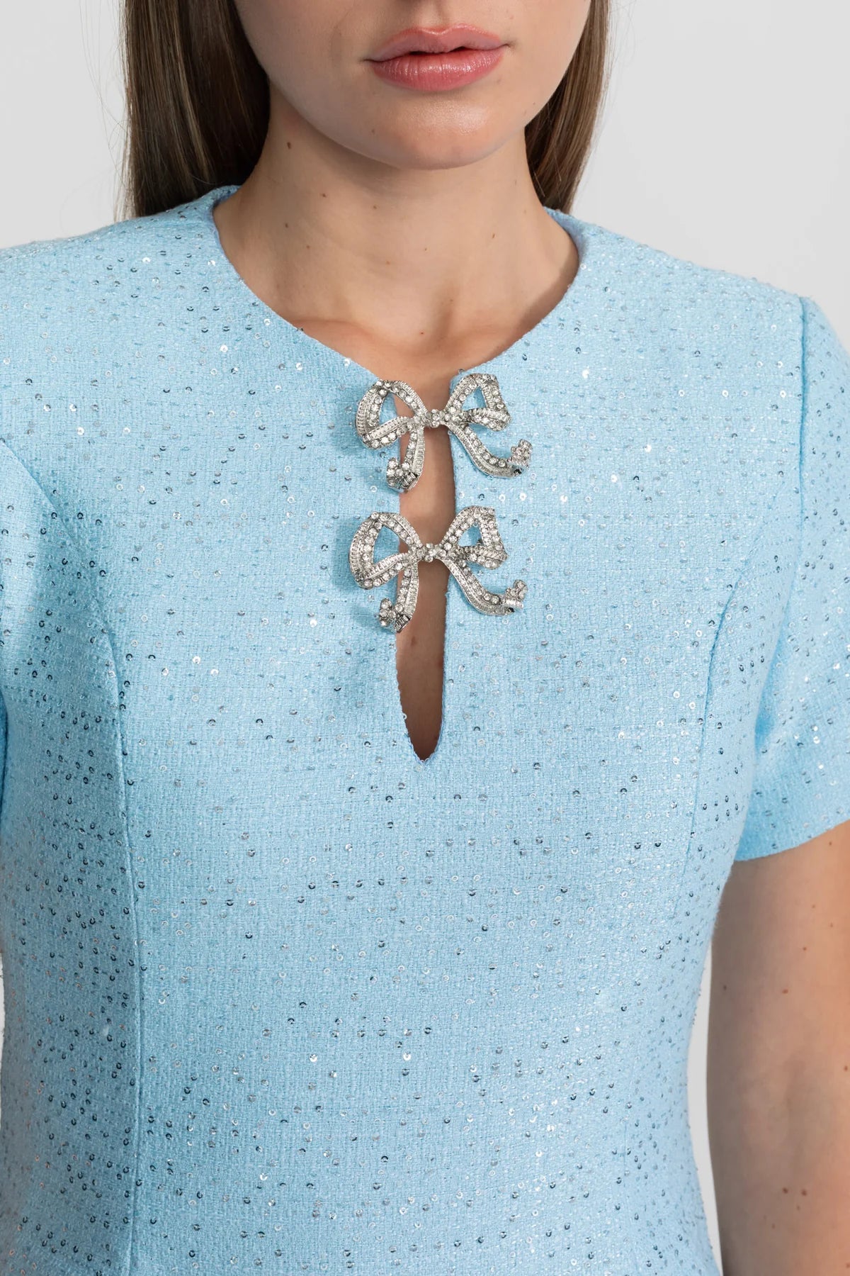 Elodie Mini Dress Blue