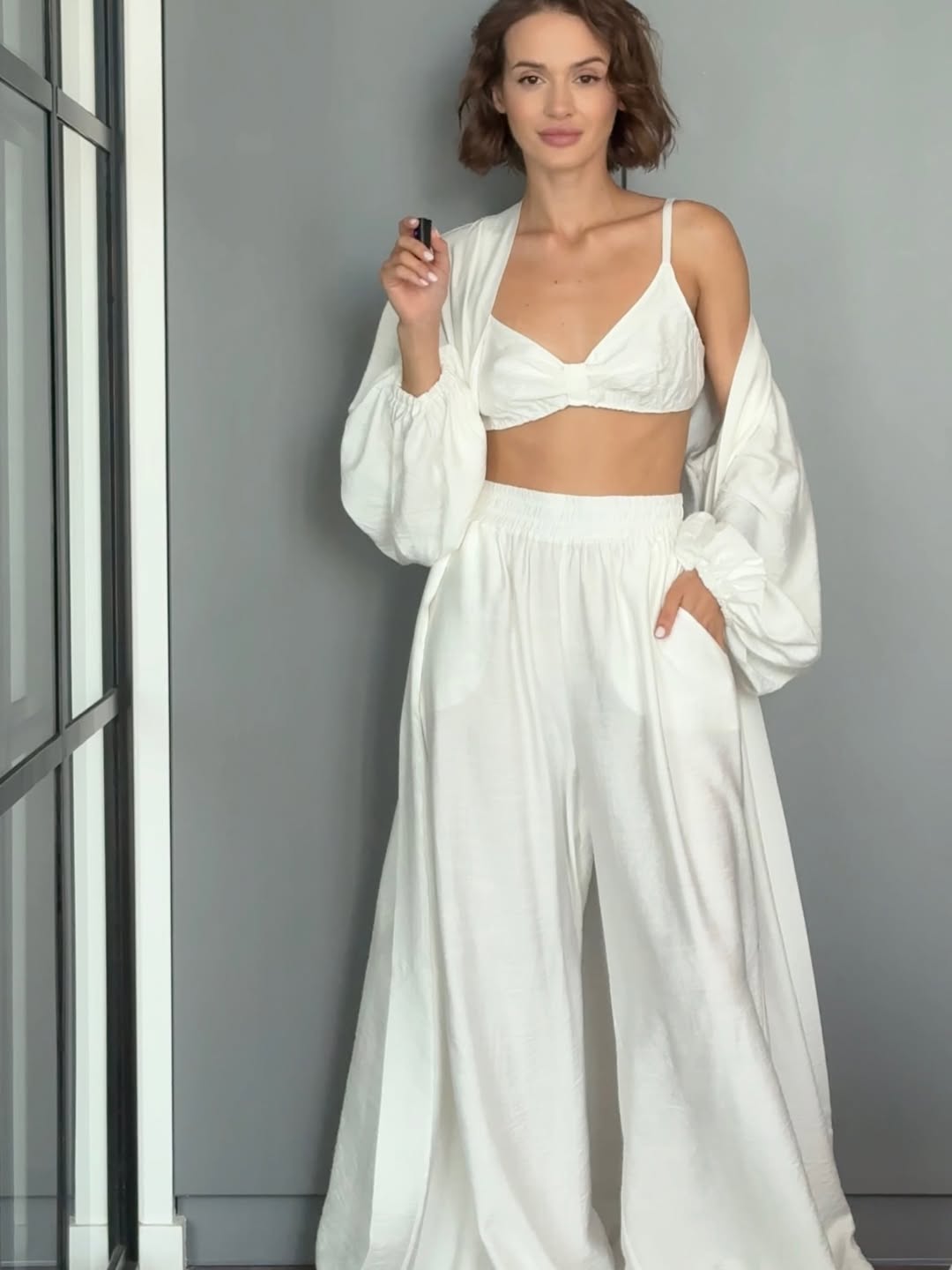 Elara — linen lounge set