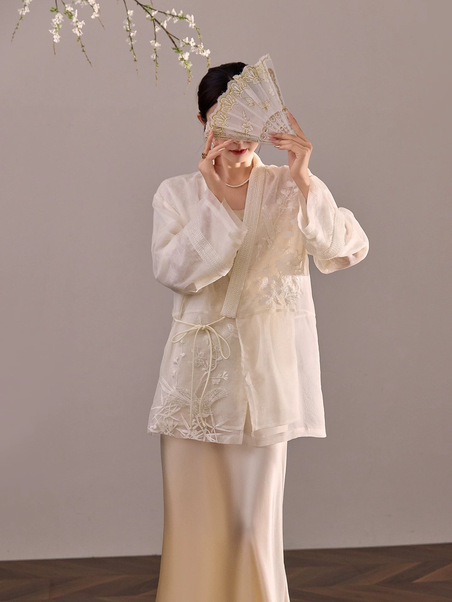 Aurora Ivory Kimono