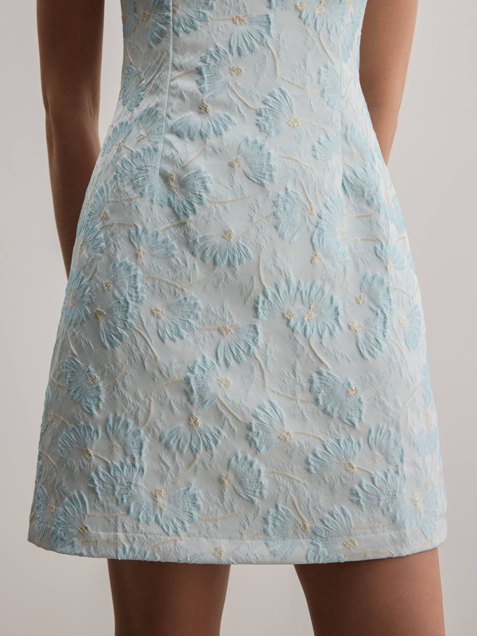 Aurelia Jacquard Mini Dress