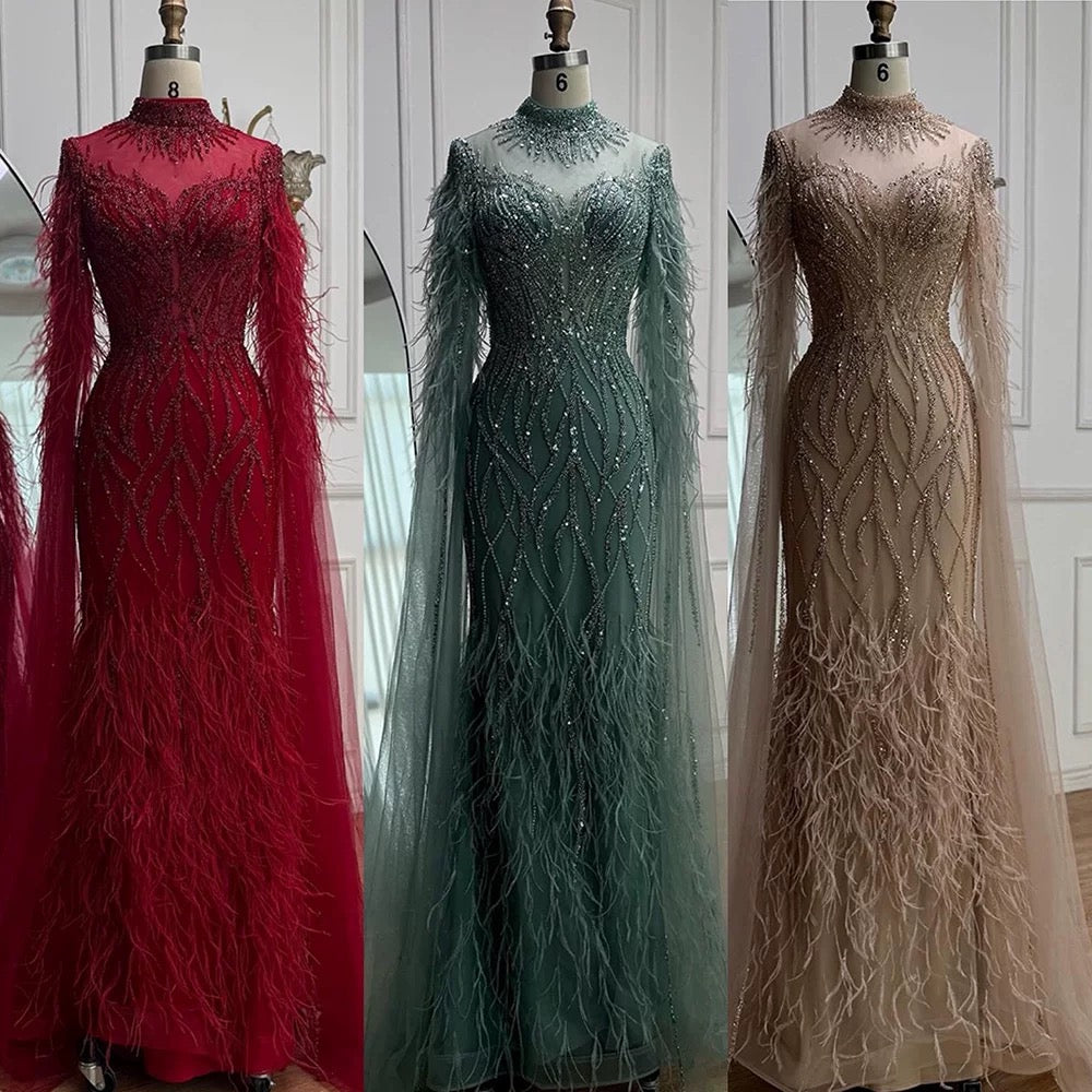 Aaliyah Emerald Gown