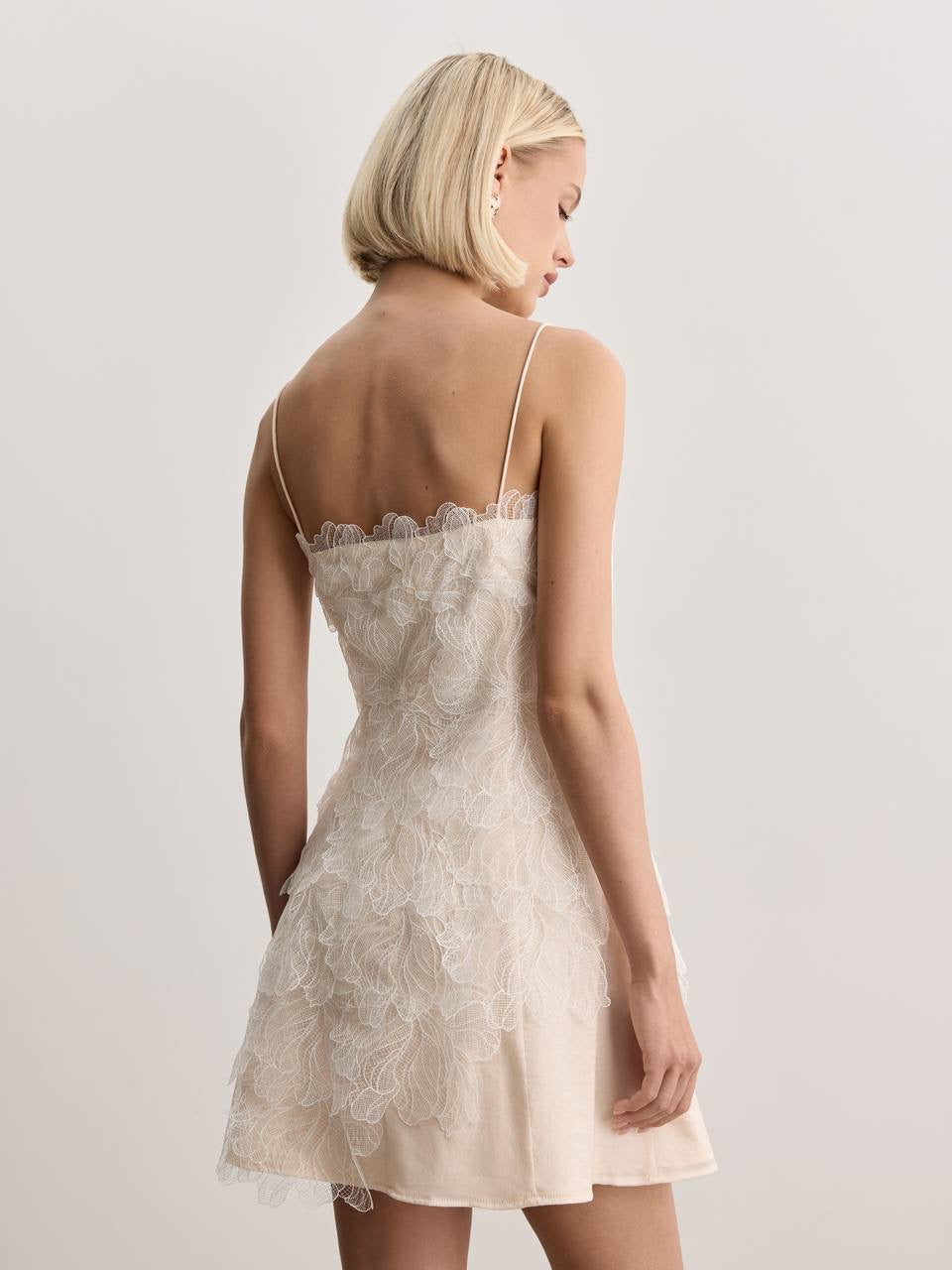 Élise Lace Mini Dress