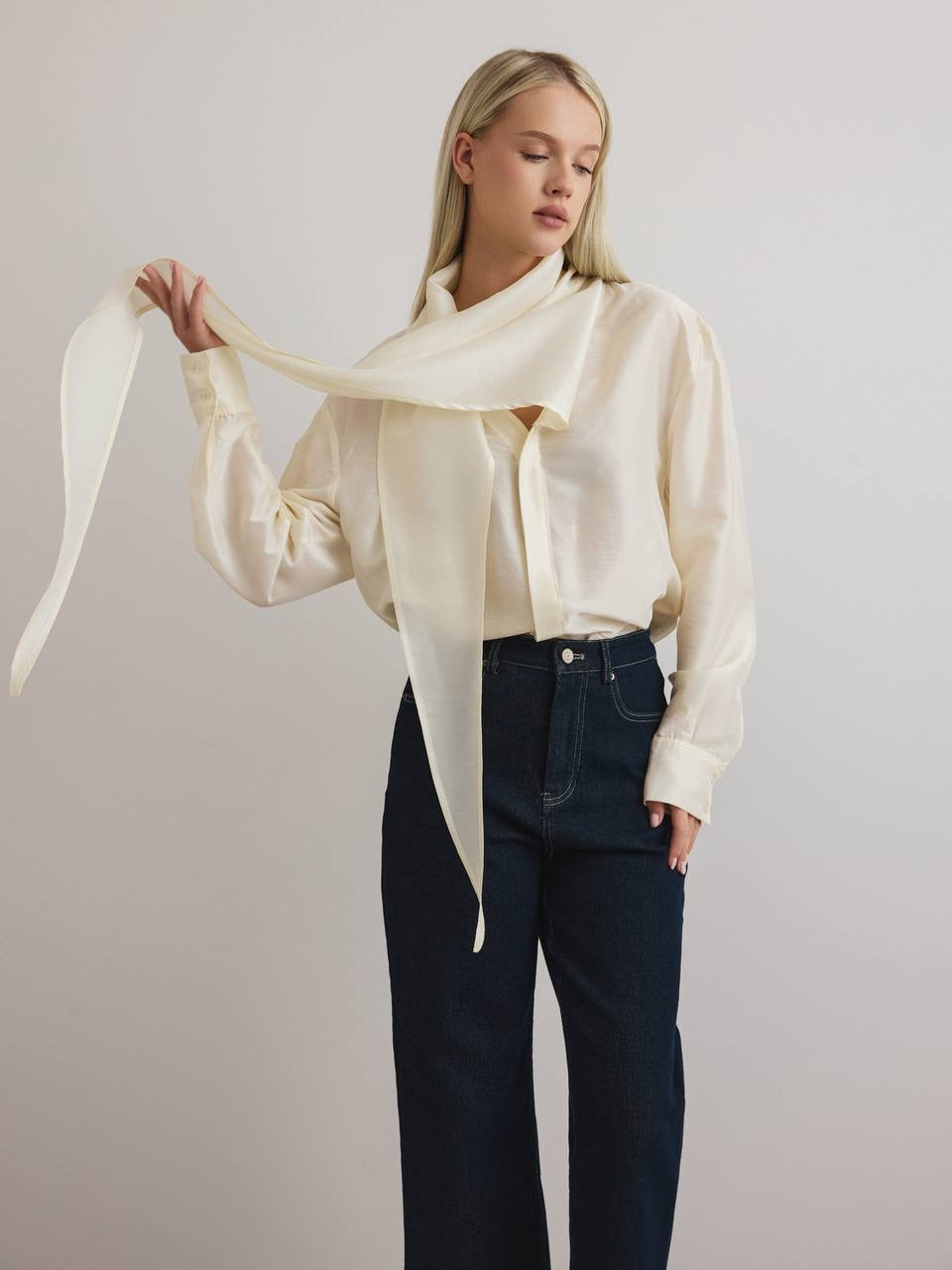 Camille Bow Blouse