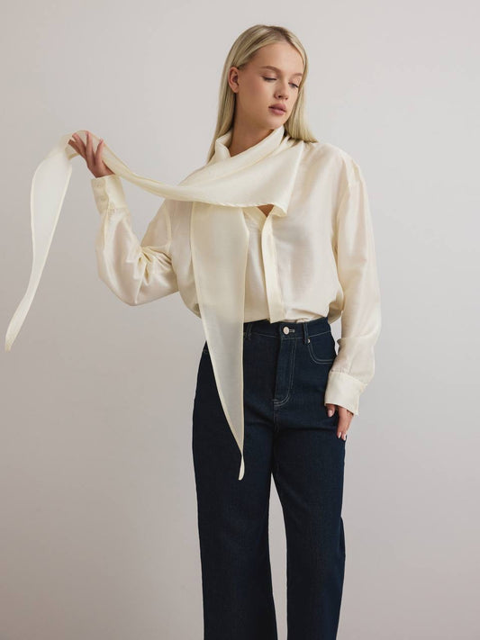 Camille Bow Blouse