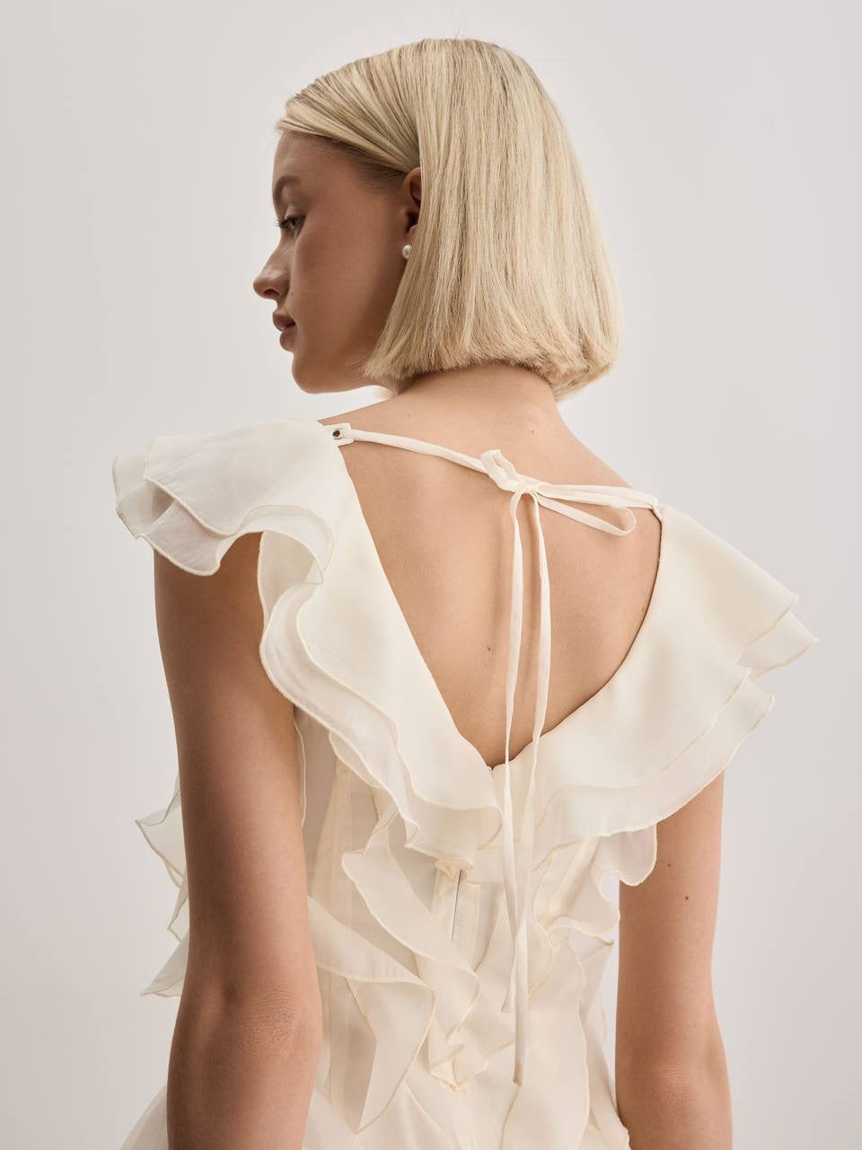 Rosalie Ruffle Mini Dress