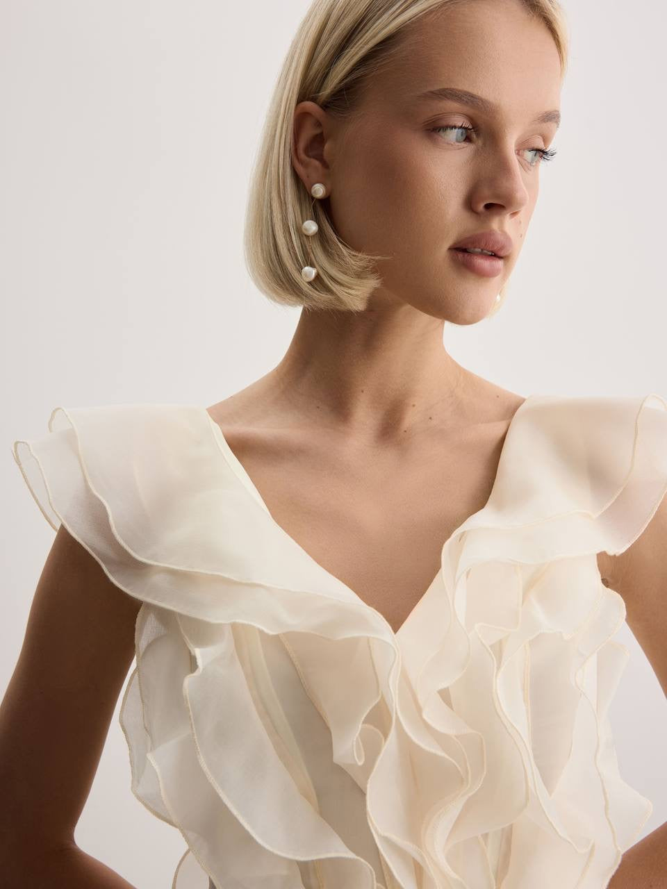 Rosalie Ruffle Mini Dress